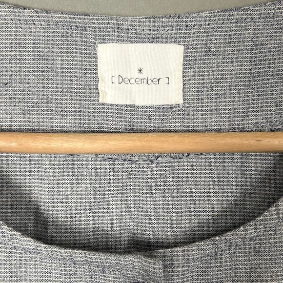 December Midi Dress *Dimensions In Picture*Cottage core Striped - Picture 3 of 5